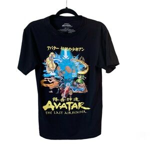 Avatar The Last Airbnder black Tshirt. Size M. Colorful